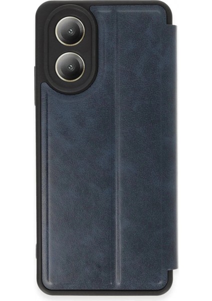 Oppo A38 Kılıf Flip Cover - Lacivert