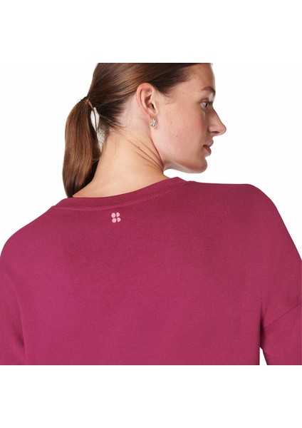 After Class Longline Sweatshir Kadın Kırmızı Sweatshirt