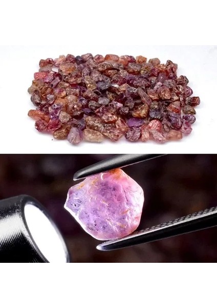 103.53CT 142PCS Lot Rough Multi Color Sapphire - Unheated, Madagascar Gems