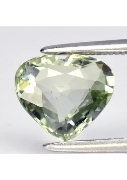 1.44CT Vs Heart Natural Green Tourmaline - Unheated Africa Gemstone