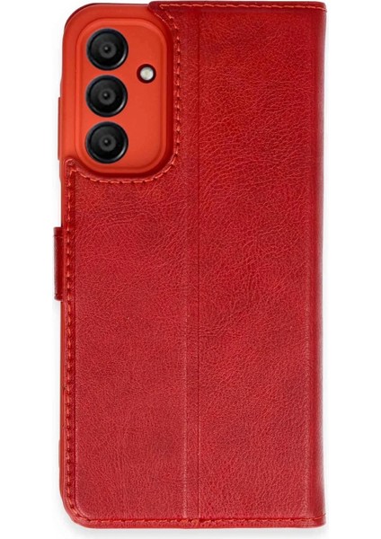 Samsung Galaxy A15 4g Kılıf Trend S Plus Kapaklı Kılıf - Kırmızı