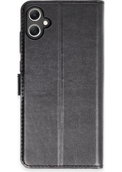 Samsung Galaxy A05 Kılıf Trend S Plus Kapaklı Kılıf - Siyah