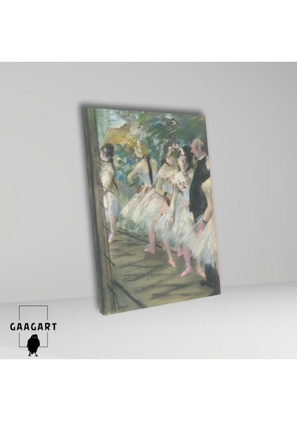 Tekli Dikey Kanvas Edgar Degas The Ballet fiyatları