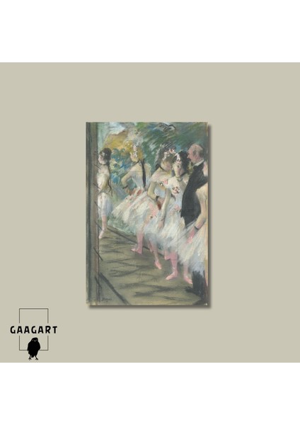 Tekli Dikey Kanvas Edgar Degas The Ballet modelleri