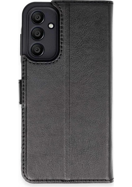 Samsung Galaxy A15 4g Kılıf Trend S Plus Kapaklı Kılıf - Siyah