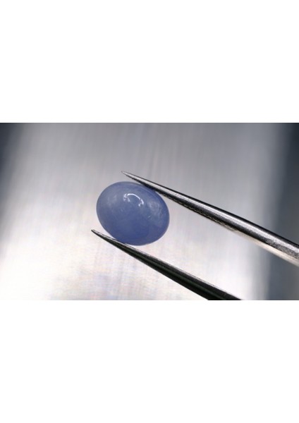 2.94CT 9.2x7.4mm Oval Cabachon Natural Unheated Sapphire