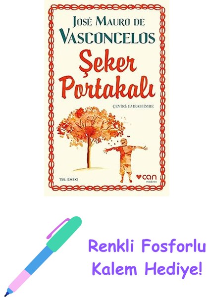 Şeker Portakalı + Renkli Fosforlu Kalem