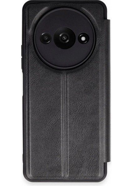 Xiaomi Redmi A3 4g Kılıf Flip Cover - Siyah