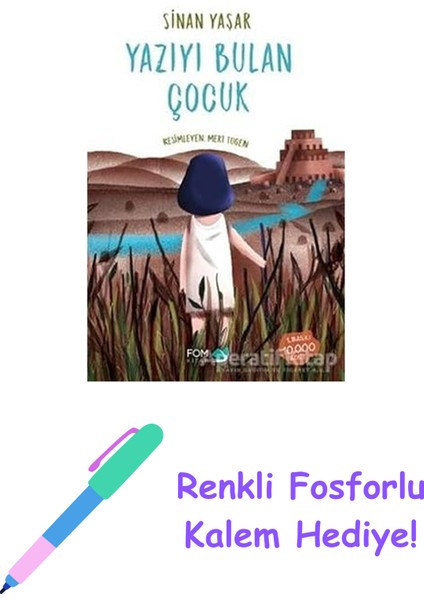 Yazıyı Bulan Çocuk + Renkli Fosforlu Kalem