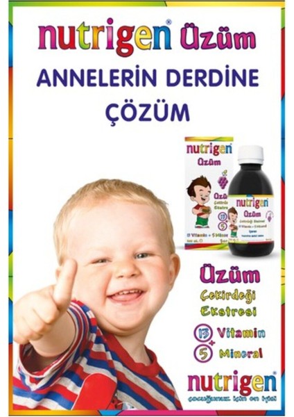 2li Nutrigen Üzüm Pediatrik Şurup 200 ml fiyatları