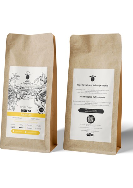 Kenya Aa Nyeri - 250 gr modelleri