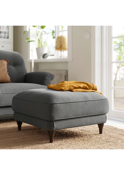 Esseboda Puf Tallmyra Orta Gri Kahverengi modelleri