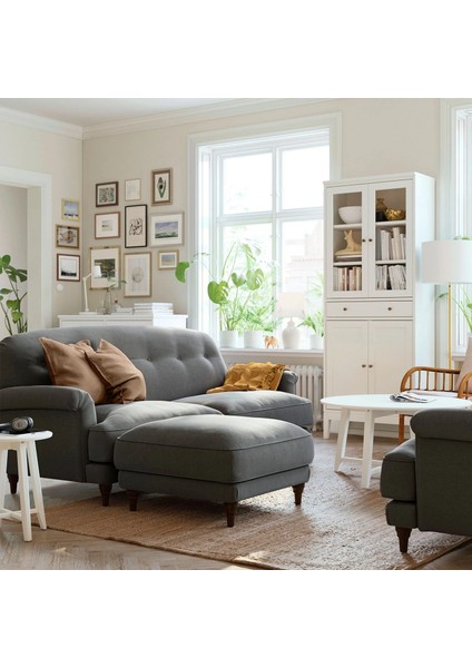 Esseboda Puf Tallmyra Orta Gri Kahverengi fırsatları