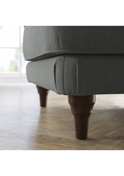 Esseboda Puf Tallmyra Orta Gri Kahverengi indirimleri