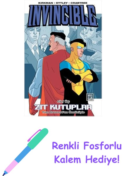 Invincible 3: Zıt Kutuplar + Renkli Fosforlu Kalem