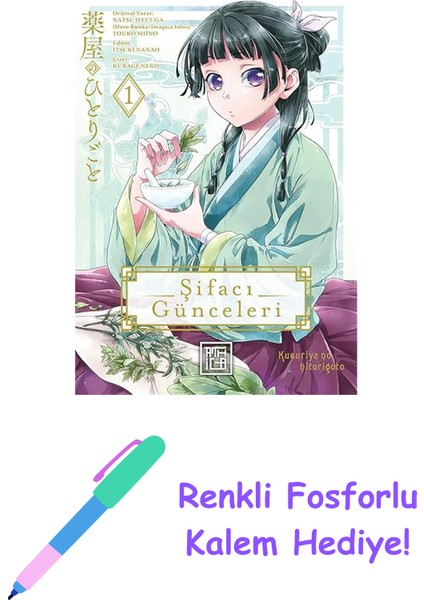 Şifacı Günceleri - 1 + Renkli Fosforlu Kalem