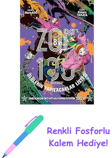 Zom 100 Cilt 8 + Renkli Fosforlu Kalem
