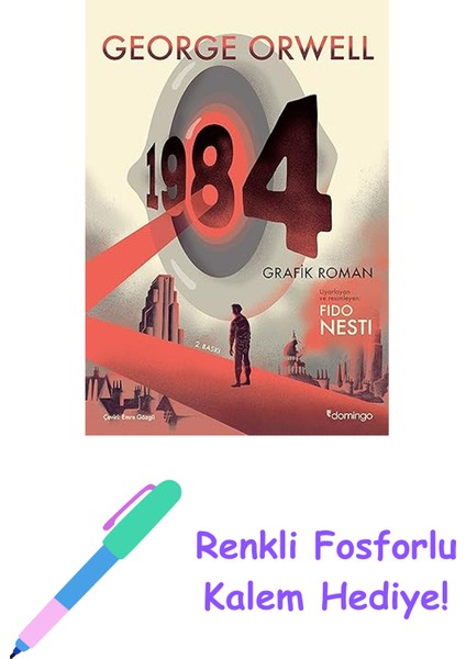 1984 (Grafik Roman) + Renkli Fosforlu Kalem