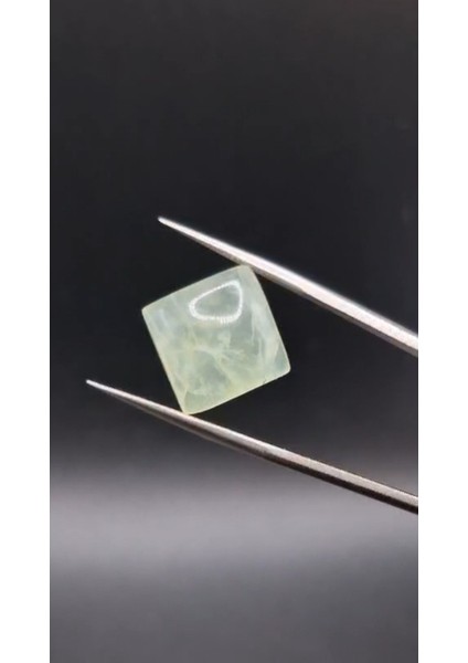 18.20CT 14X14MM Octagon Cabachon Natural Prehnite