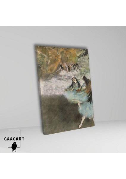 Tekli Dikey Kanvas Edgar Degas On The Stage fiyatları