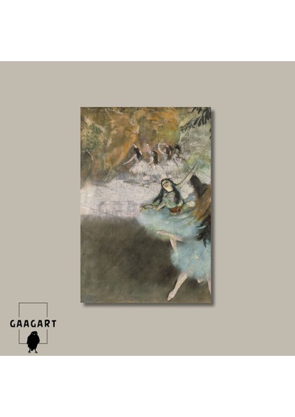 Tekli Dikey Kanvas Edgar Degas On The Stage modelleri