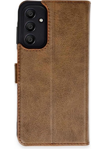 Samsung Galaxy A55 5g Kılıf Trend S Plus Kapaklı Kılıf - Taba