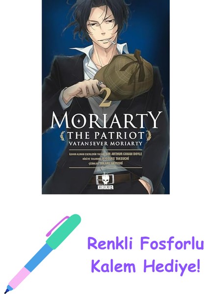 Moriarty The Patriot - Vatansever Moriarty 2: Cilt 2 + Renkli Fosforlu Kalem
