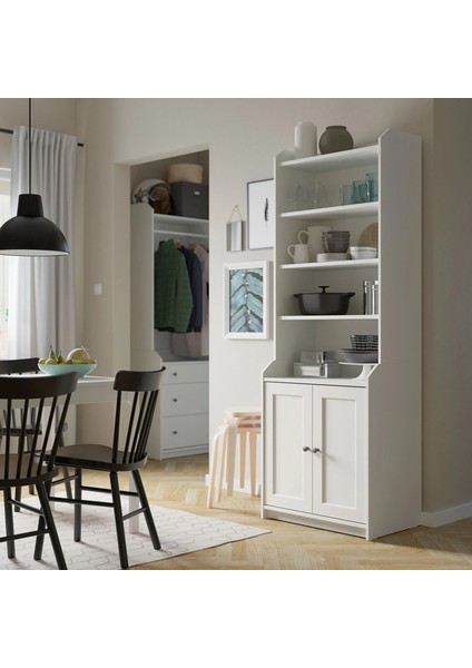 Hauga Açık Dolap Beyaz 70X199 cm fırsatları