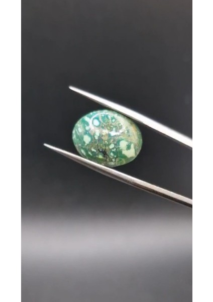 7.20CT 16.5X13MM Oval Natural Tibetian Turquase