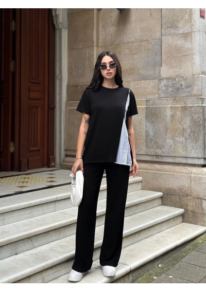 Garnili Terikoton Süs Düğmeli Eşofman Takımı fırsatları