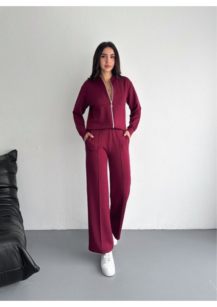 Kolej Yaka Pantolun Çımalı Yumuşak Doku Modal Kumaş Eşofman Takım modelleri