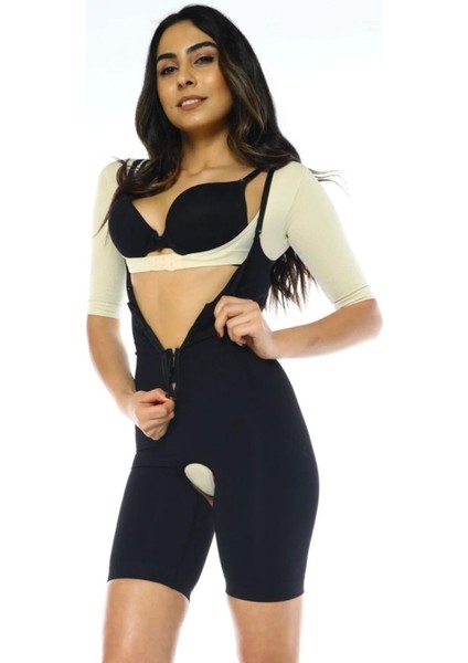 Kadın Agraflı Ten Rengi Tulum Korse fırsatları