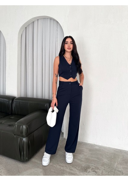 Yelek Pantolon Krep Takım fiyatları