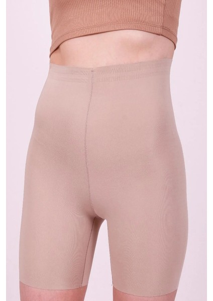 Kadın Inceltici Etkili Lazer Kesim Paçalı Korse