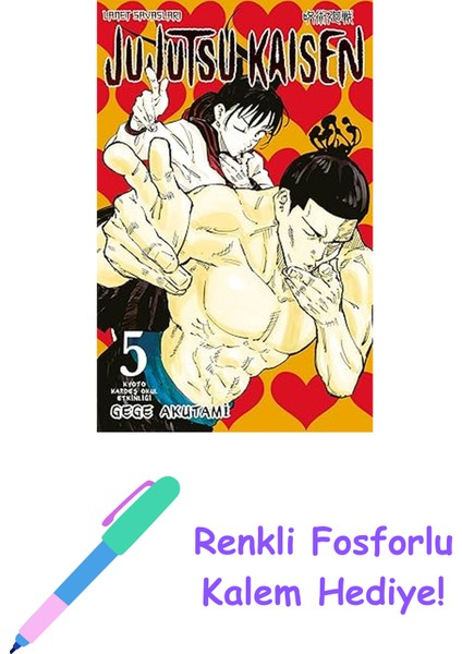 Jujutsu Kaisen 5 + Renkli Fosforlu Kalem