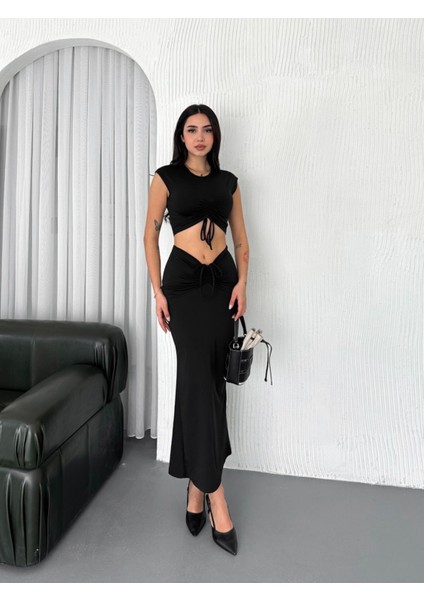 Büzgülü Etekli Takım Liverpool Modal Kumaş fırsatları