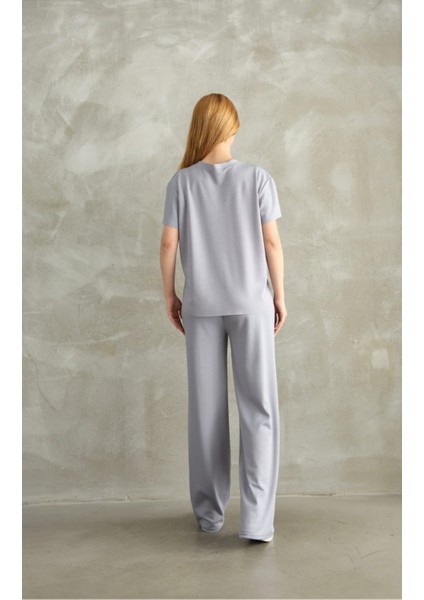 Modal Kumaş V Yaka Kısakol Eşofman Takım modelleri