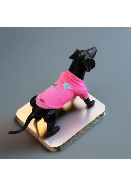 Kedi ve Köpek Için Kekli Fil Pembe Kazak indirimleri