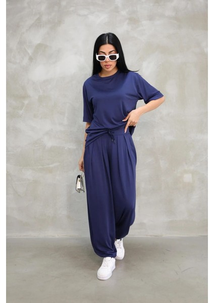 Şalvar Pantolonlu Modal Kumaş Yumuşak Dokulu Alt Üst Takım modelleri