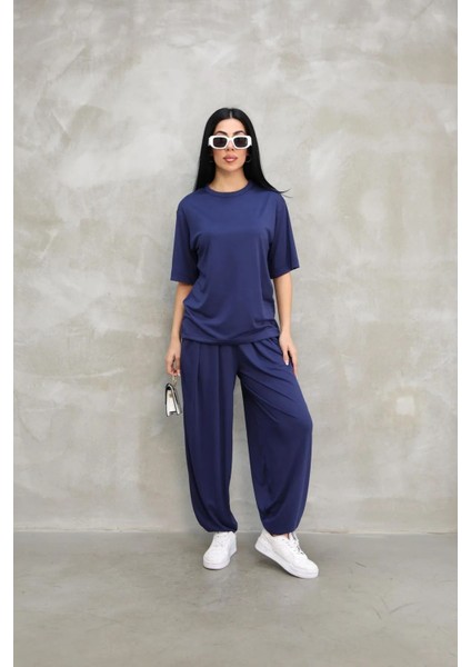 Şalvar Pantolonlu Modal Kumaş Yumuşak Dokulu Alt Üst Takım indirimleri