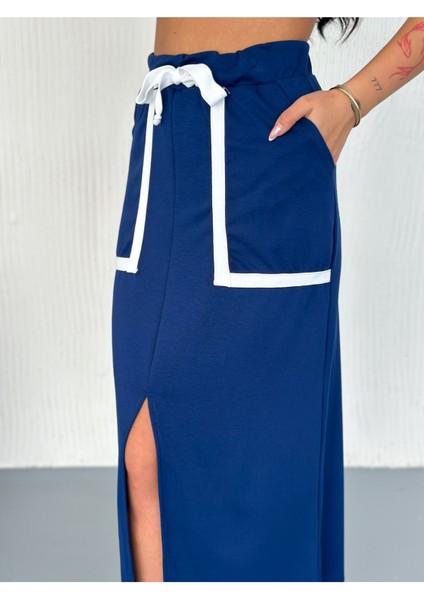 Şerit Detaylı Modal Kumaş Etekli Takım fırsatları