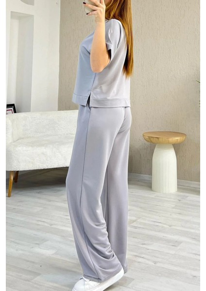 Yumuşak Doku Modal Kumaş Rahat Kesim V Yaka Eşofman Takımı fiyatları