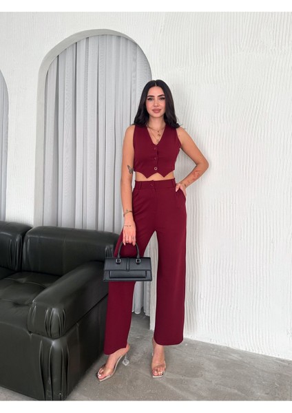 Yelek Pantolon Krep Takım fiyatları