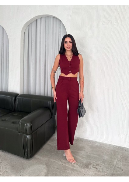 Yelek Pantolon Krep Takım fırsatları