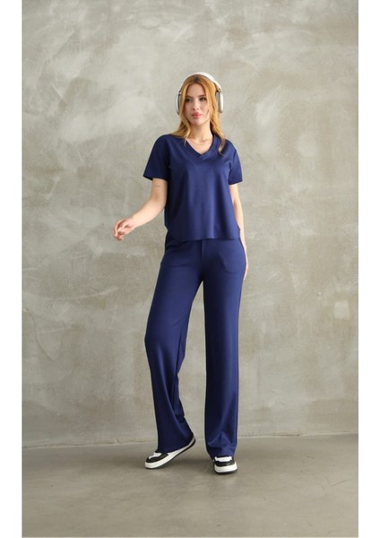 Modal Kumaş V Yaka Kısakol Eşofman Takım fiyatları