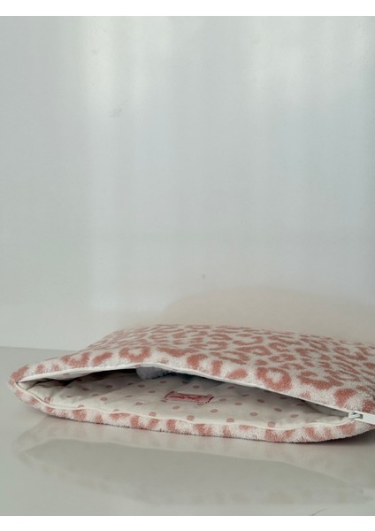 leopar Pembe Peluş-Welsoft 13-14-15-16 Inç Bilgisayar Çantası, Laptop Kılıfı, Notebook Kılıfı, Laptop çantası indirimleri