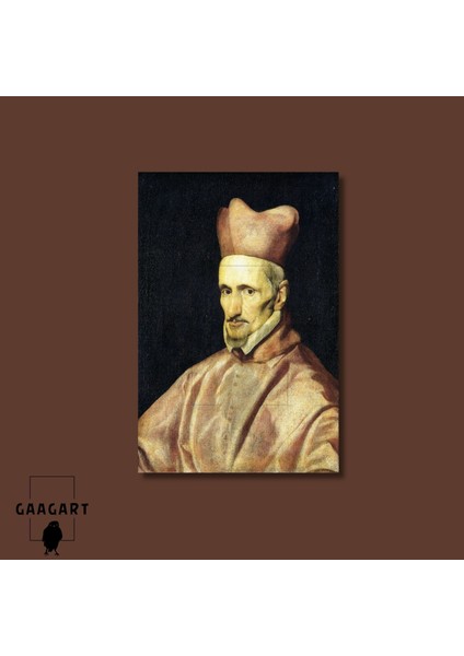 Tekli Dikey Kanvas Diego Velazquez Portrait Of Cardinal Gaspar modelleri