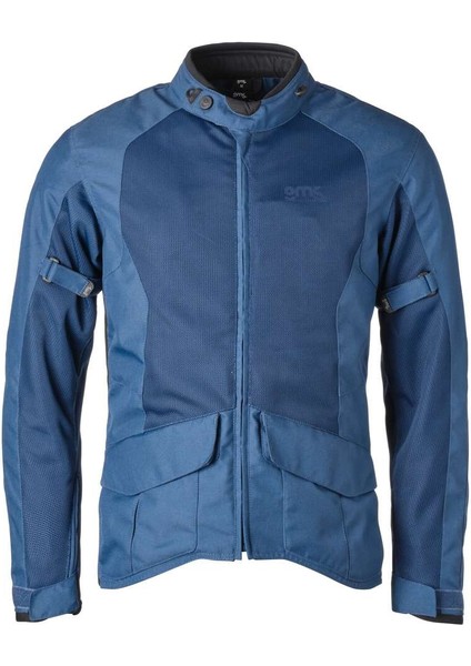 Fiftysix.7 Jacket Long Navy Blue