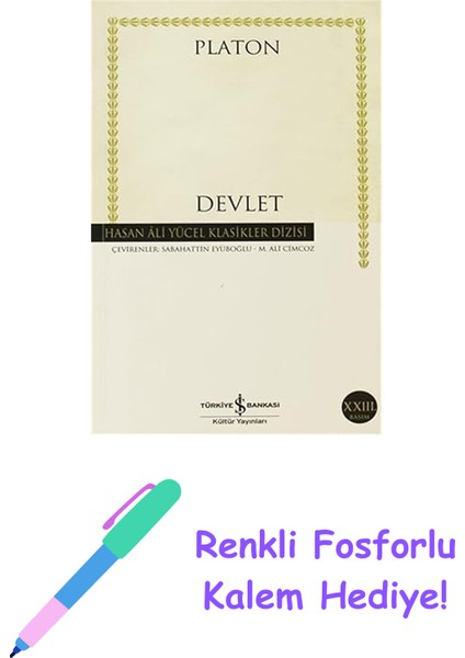 Devlet: Hasan Ali Yücel Klasikleri + Renkli Fosforlu Kalem