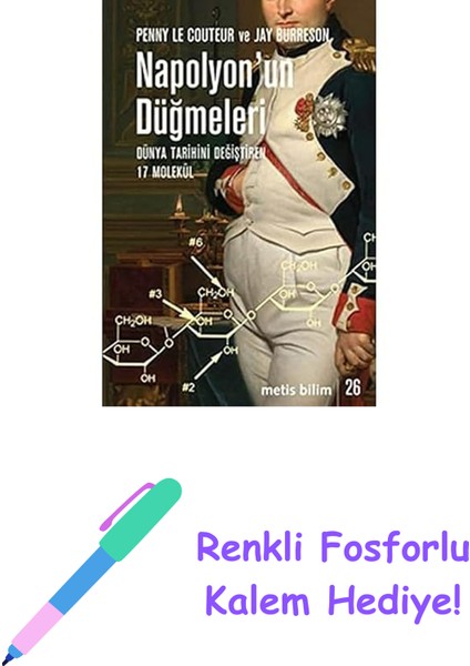 Napolyonun Düğmeleri: Dünya Tarihini Değiştiren 17 Molekül + Renkli Fosforlu Kalem